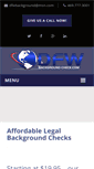 Mobile Screenshot of dfwbackgroundcheck.com