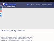 Tablet Screenshot of dfwbackgroundcheck.com